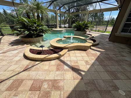 Pool Deck Cleaning