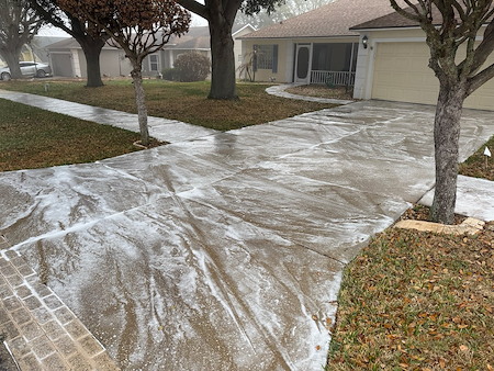 Rust Stain Removal on Driveways and Sidewalks: What Actually Works on Florida Concrete