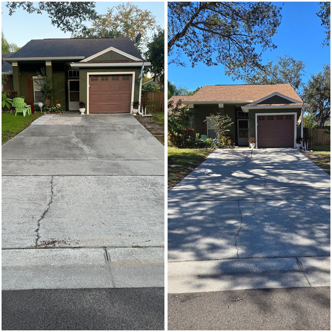 Complete Roof Transformation with Roof Cleaning by Clean Surface Solutions in Minneola, FL