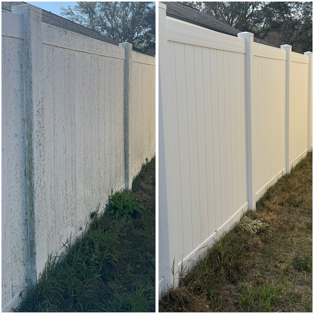 HOA Notices? - NO PROBLEM! with Vinyl Fence Washing by Clean Surface Solutions – Clermont, FL