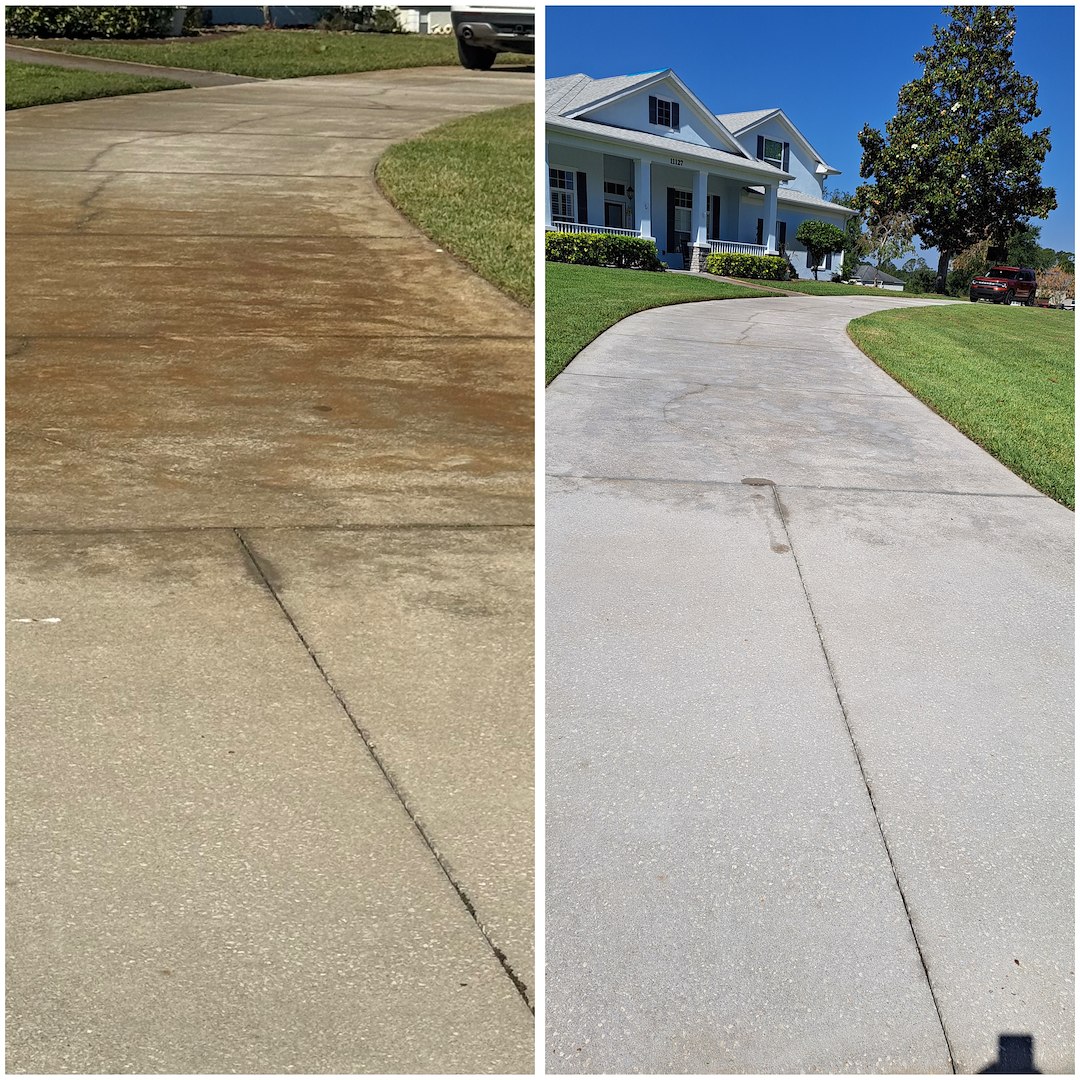 Is Rust Ruining Your Home’s Curb Appeal? | Rust Stain Removal from Irrigation in Clermont, FL – Driveway Cleaning by Clean Surface Solutions