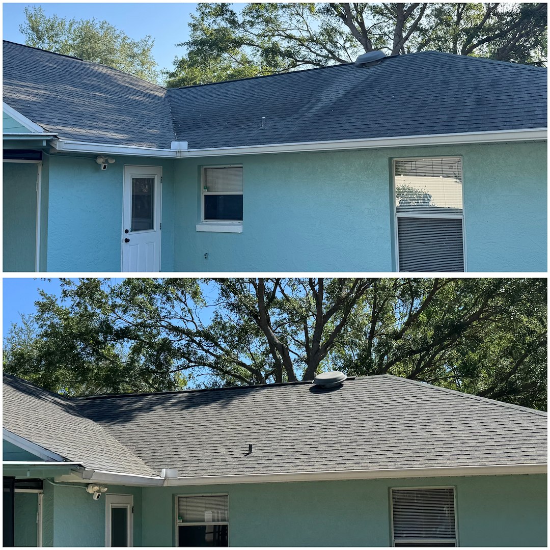 Is Your Roof Black? That Is Whack! | Softwash Roof Cleaning in Clermont, FL by Clean Surface Solutions