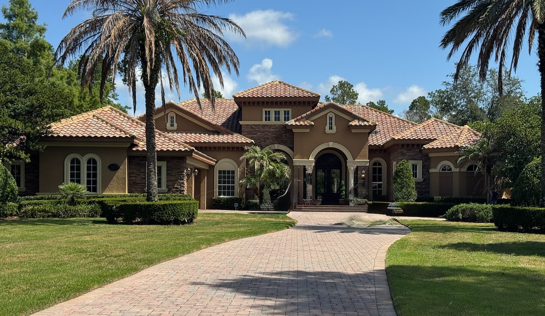 Stunning Barrel Tile Roof Cleaning in Bella Collina, Montverde, FL