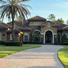 Stunning-Barrel-Tile-Roof-Cleaning-in-Bella-Collina-Montverde-FL 2